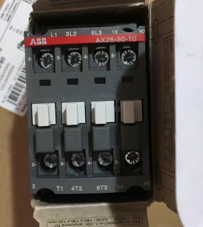 AX25-30-01-81 ABB Ac contactor Efficient reliable motor control solutions