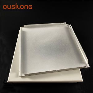 Buy cheap Beveled PVDF White Galvanized Steel Clip In Ceiling Panel from wholesalers