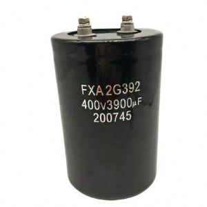 High quality big Capacitor FXA2G392 Screw Terminal Aluminium Electrolytic