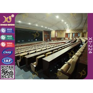 Buy cheap Full Upholstered Retractable Auditorium Theater Seating With Standard Dimensions from wholesalers