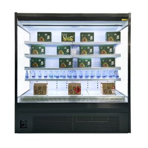 Buy cheap Commercial Open Chiller Showcase Plug-In Type Multideck Display Chiller For Vegetable And Drinks from wholesalers