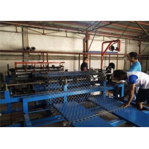 Buy cheap Fully Automatic 11kw 1.5mm Chain Link Fence Making Machine from wholesalers