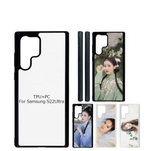 China Custom Design Sublimation TPU PC Mobile Phone Shell For Samsung S22 Ultra Phone Case on sale