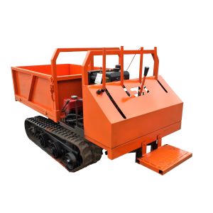1 Ton Crawler Diesel Engine Track Transporter