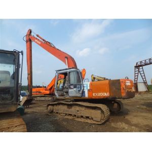 Buy cheap Japanese Used Hitachi Excavators EX200 0.8cbm Bucket Capacity With 17M Long Arm from wholesalers
