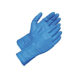 Buy cheap Near Me Blue Nitrile Disposable Hand Gloves Bulk Online from wholesalers