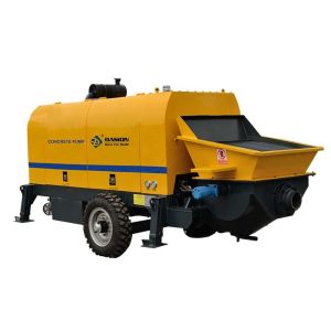 Buy cheap Diesel Trailer Concrete Pump / Ready Mix Concrete Pump For Construction Projects from wholesalers
