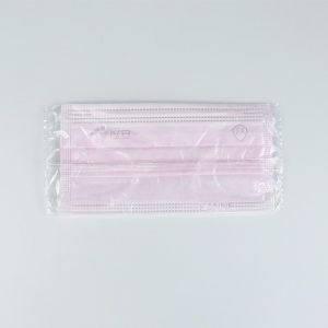 Buy cheap Disposable Individually Packaged  3 Layers Pink Face Masks In Stock from wholesalers