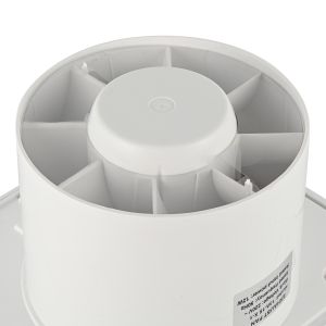 Buy cheap 125mm Low Noise Shutter Bathroom Ventilation Wall Mounted Exhaust Fan with Humidity Sensor Air Extractor Fan from wholesalers