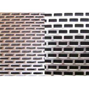 Buy cheap Slot Hole 0.1mm To 8mm Perforated Metal Mesh For Liquids And Solids Filtration from wholesalers