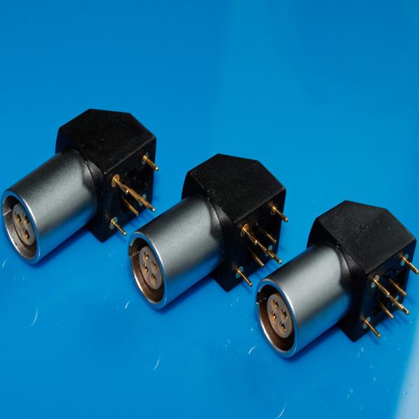 Buy cheap Lemo PCB Printed Circuit Board Connector 3 Pin Elbow Socket EPG.0B.303.CLN product
