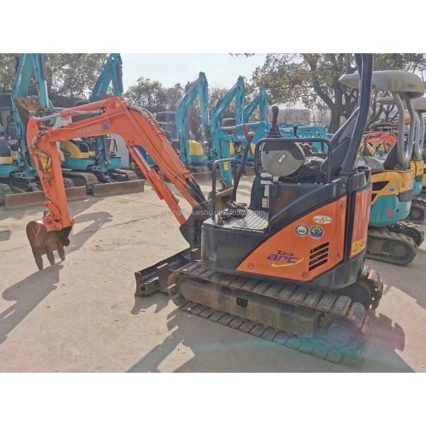 Used Mini Backhoe Machine Crawler Digger Komatsu/Doosan/Hitachi 1 Ton Excavator ZX17 at Hot