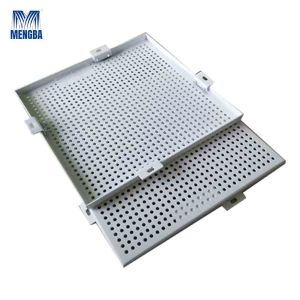 Buy cheap Customized Aluminium Curtain Wall Punched Plate Cladding Facade from wholesalers