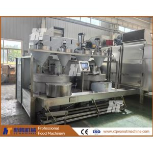 Buy cheap Precise Automatic Peanut Coating Machine Temperature Control Peanut Burger Machine from wholesalers