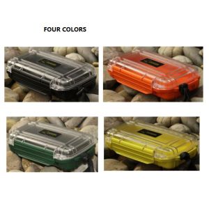 Buy cheap Passed IP68 ABS waterproof  case with transparent cover  for diver  keep goods  dry   tool holder  with strap  ABS container from wholesalers