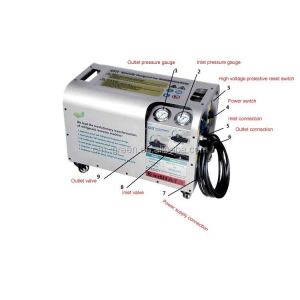 Buy cheap Air Conditioning Recovery Machine Explosion Proof Butane Recovery Pump from wholesalers