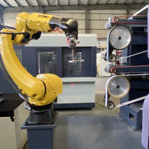 Buy cheap Cnc Grinding Machine 100% New FANUC Robot Grinding Cell With 380V Voltage For Faucets Grinding from wholesalers