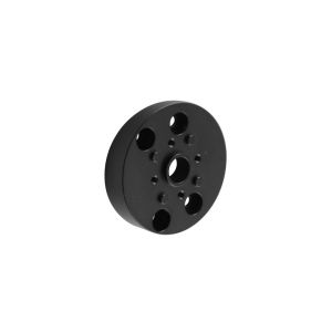 OEM Polishing Robotics Aluminum Bracket Black Anodized Treatment