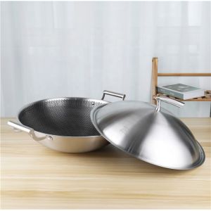 Buy cheap Compound Stovetop Frying Pan 42cm  With Stainless Steel Cover from wholesalers