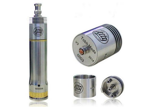 Buy cheap RDA tobh atty atomizer clone in ss/copper/gold/black from wholesalers