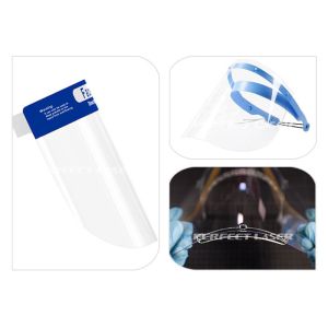 Buy cheap Face Shield PET Sheet  100w Co2 Laser Engraving Machine  Engraving For Fabric Rubber Plywood Glass Auto Feeding from wholesalers