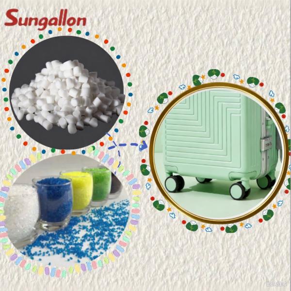 Buy cheap In-Stock TPE Particles for Suitcase Wheels Custom Hardness Flexible & Impact-Resistant Low Noise for Injection Molding from wholesalers