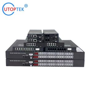 PCM Multiplexer 32Channel Telephone Over Fiber Optical Telecommunication