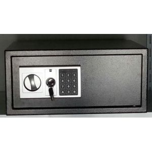 Home Electronic Safe Box with Keypad Lock and Anti-theft Function in Black Color