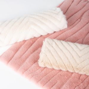 Buy cheap Knitted Faux Fur Fabric for Garments Soft Cut Pile 100% Polyester Faux Fake Faux Faux from wholesalers