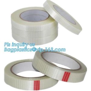 Buy cheap Drywall Mono Line Fiberglass Labelh Mounting Tape Bi-Directional Filament woven coated Fiberglass Tape Joint Tape from wholesalers