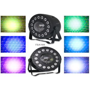 China 2019 New Gobo Led Par Light With RF Remote Control TSA166  USD18.95~21.95 on sale