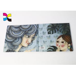 Glossy Laminated Hardcover Book Printing With Sewing Binding Earth Friendly