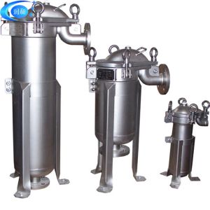 Side Entry Filter Bag Housing for Purifying Waste Water in the Liquid Filtration