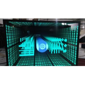 Buy cheap Infinite Visual Art Light Box Melle Abyss Mirror 3D Luminous Letter Logo Neon Billboard from wholesalers