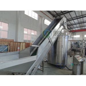 Buy cheap Automatic Beverage Manufacturing Equipment / Square PET Bottle Unscrambler from wholesalers