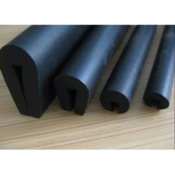 Quality 18mm U Channel Rubber Seal , Capping Rubber Screen U Strip for sale
