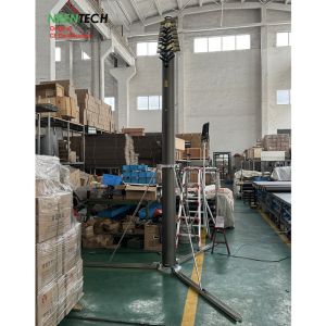 Buy cheap 15m lockable pneumatic telescopic mast 30kg payloads 2.8m closed height for lighting tower from wholesalers
