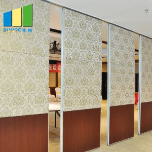 Buy cheap Aluminium Frame Acoustic Folding Partition Doors / Movable Partition Wall Board For Hotel from wholesalers