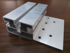 Buy cheap Lightweight 6063 T5 Solar Panel Mounting Frames Aluminum Structural Extrusions from wholesalers