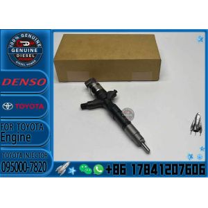 Buy cheap Common Rail Inyectores Diesel auto engine systems Fuel Diesel Injector 23670-39265 095000-7820 For Toyota 1KD-FTV from wholesalers