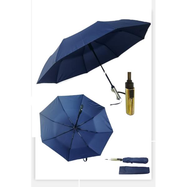 Quality Full Automatic Folding Travel Umbrella With Electirc Switch 23 Inches Coverage Compact Umbrella For Travel for sale