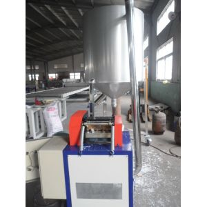 PP / PE Two Stage Spaghetti Recycled Granule Single Screw Extruder
