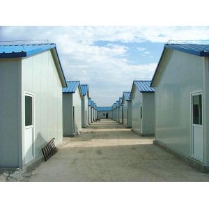 Light Steel Structure Prefabricated House With Toilet Sink Shower Turnkey