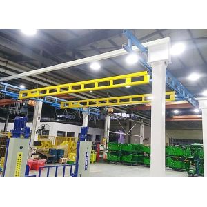 Buy cheap 2t Suspension Bridge Overhead Crane System Flexible Combined With Chain Hoist from wholesalers