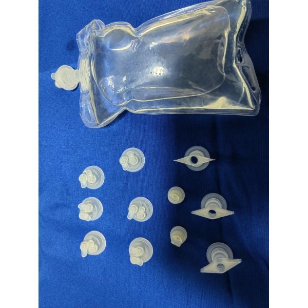Quality 30mm 32mm 30mm Twin Flip Cap for IV Bag and Bottle Disposable Infusion Cap for PP Medical Infusion Bottle for sale