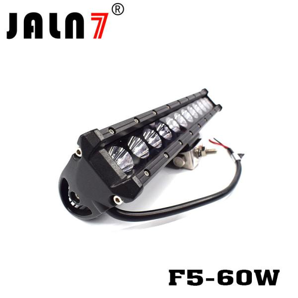 LED Light Bar JALN7 60W Spot Flood Beam LED Driving Lamp Super Bright Off Road Lights LED Work Light Boat Jeep