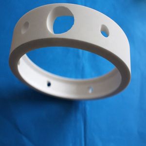 China High Mechanical Strength Alumina Ceramic Ring for electronics industry on sale