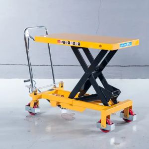 Buy cheap 2000kgs Scissor Trolley Lift Manual Hydraulic Scissor Trolley Platform Table from wholesalers