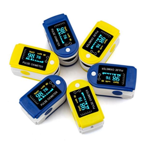 Quality Finger Pulse Oximeter With Alarm Handheld Portable Digital Blood Oxygen and Pulse Sensor Meter for sale