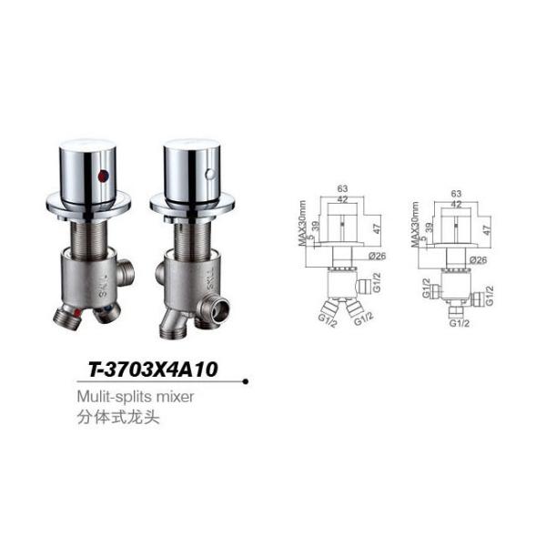 Quality Bathtub mixer,Faucet,T-3703X4A10 for sale